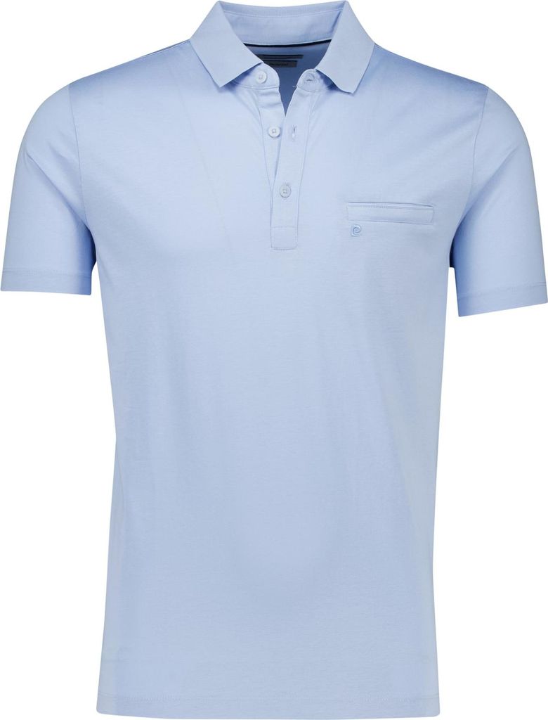 Pierre Cardin Polo hellblau einfarbig