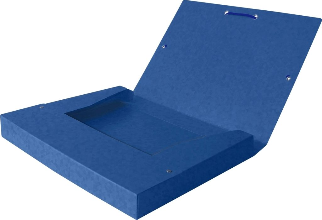 Oxford - Elastobox Top File+ A4 40mm blau | 9 Stück