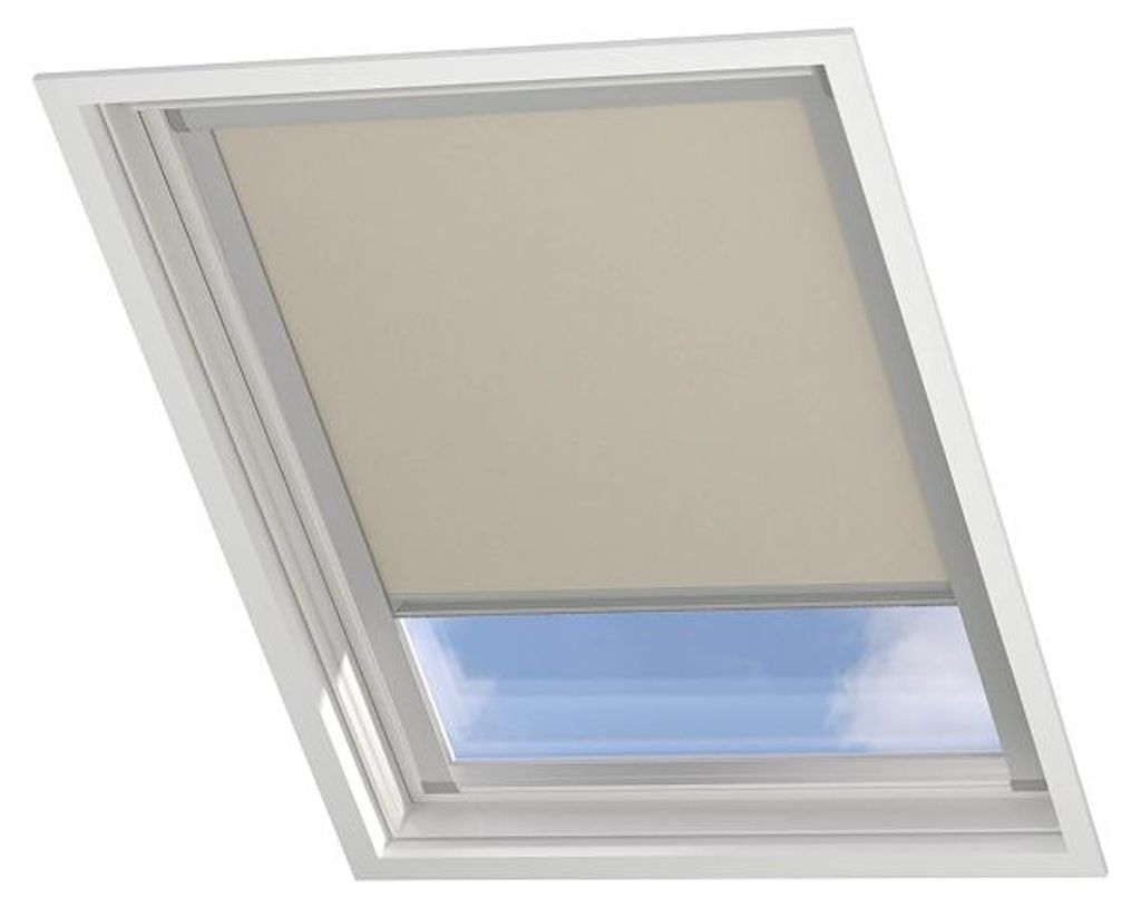 DTCH® Dachfenster verdunkelungsrollo für velux: SK08 sand Produktbild 