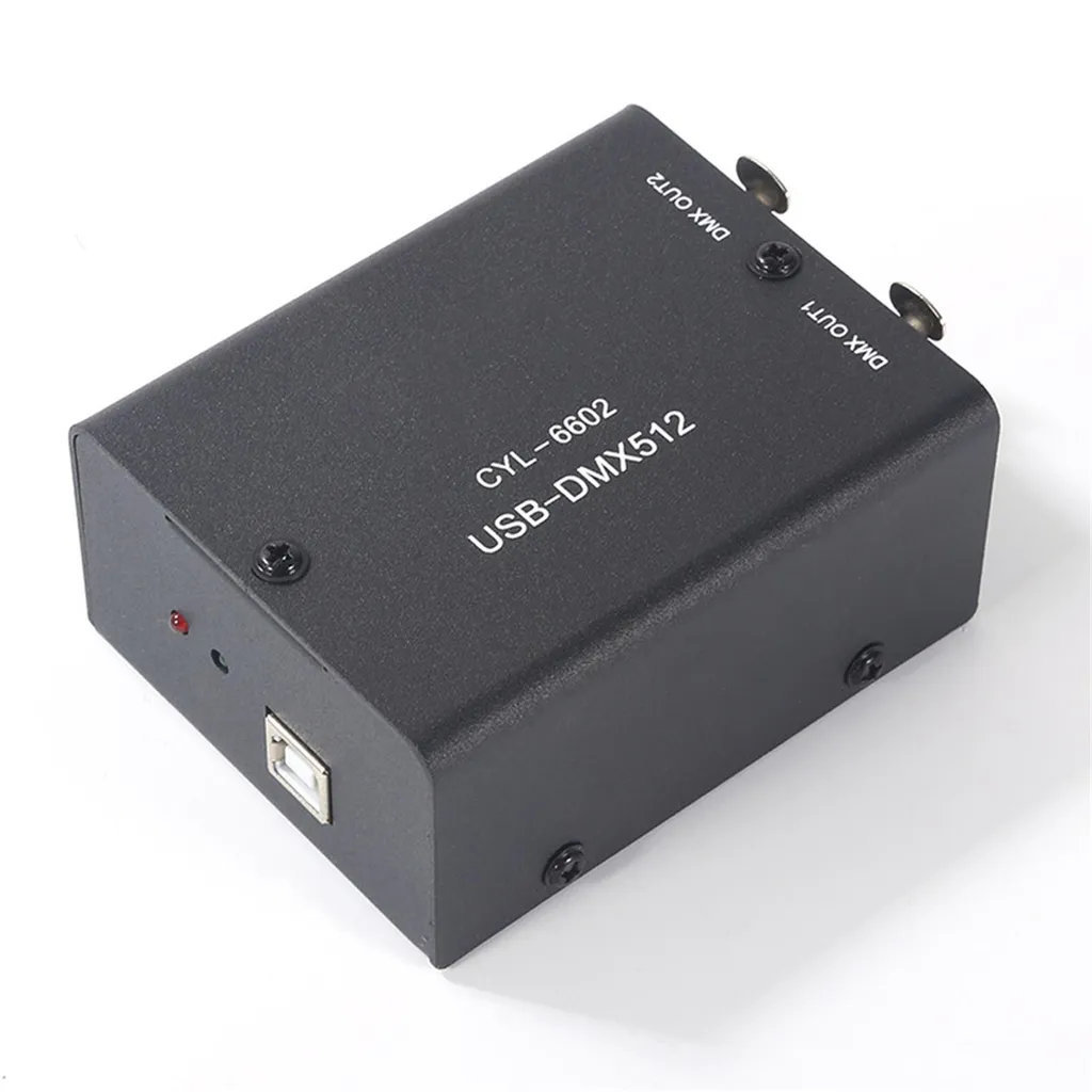 Interface USB vers DMX512 avec module décodeur LED et CD d'installation - 3
