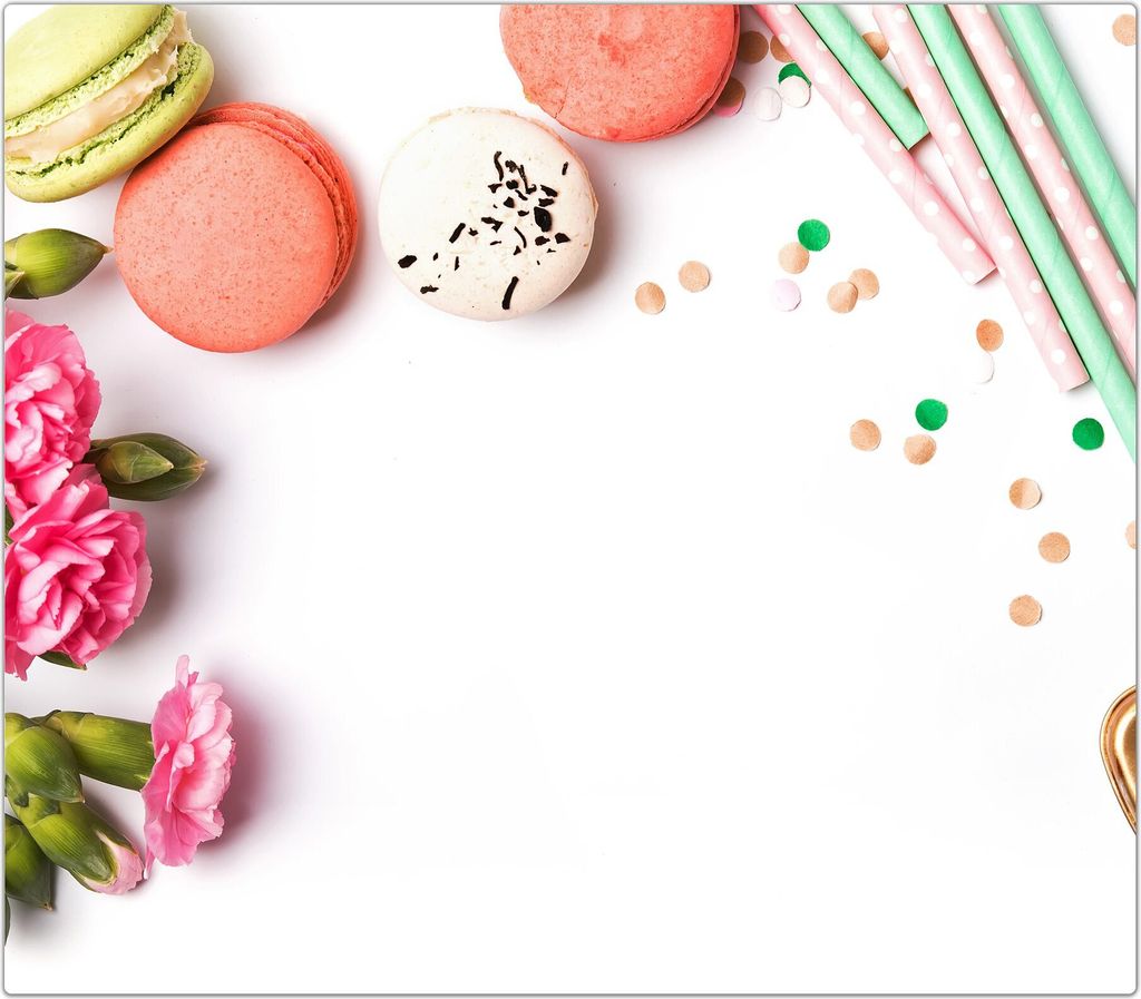 Spritzschutz Herdabdeckplatte Schneidebrett aus Glas Plätzchen auf Tisch 1-Teilig (60x52cm)