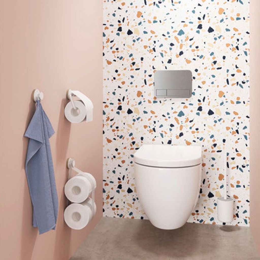 WC-Bürstengarnitur Urban hängend weiß Produktbild 6