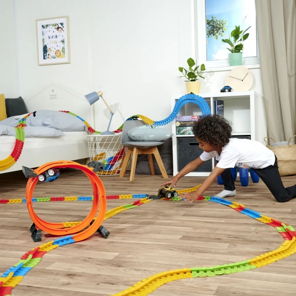 Smoby FleXtreme Superlooping Set Multicolore de 23 Pièces de Construction - 20