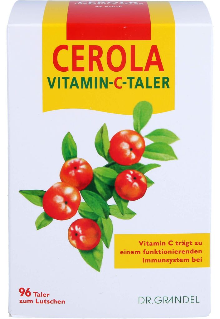 CEROLA Vitamin C Talar do ssania, 96 cukierków Zdjęcie produktu 