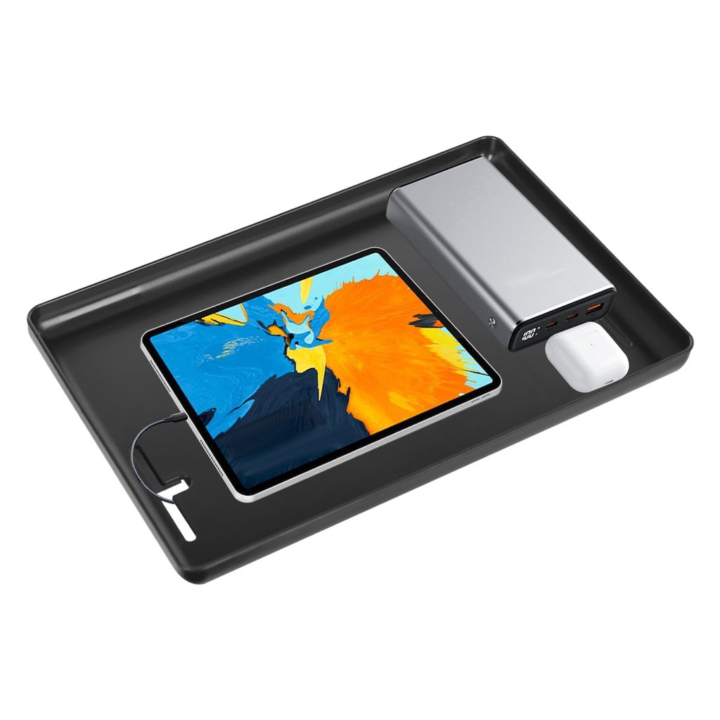Étagère de chevet pour lit, Tablette de lit emboîtable avec Image du produit 