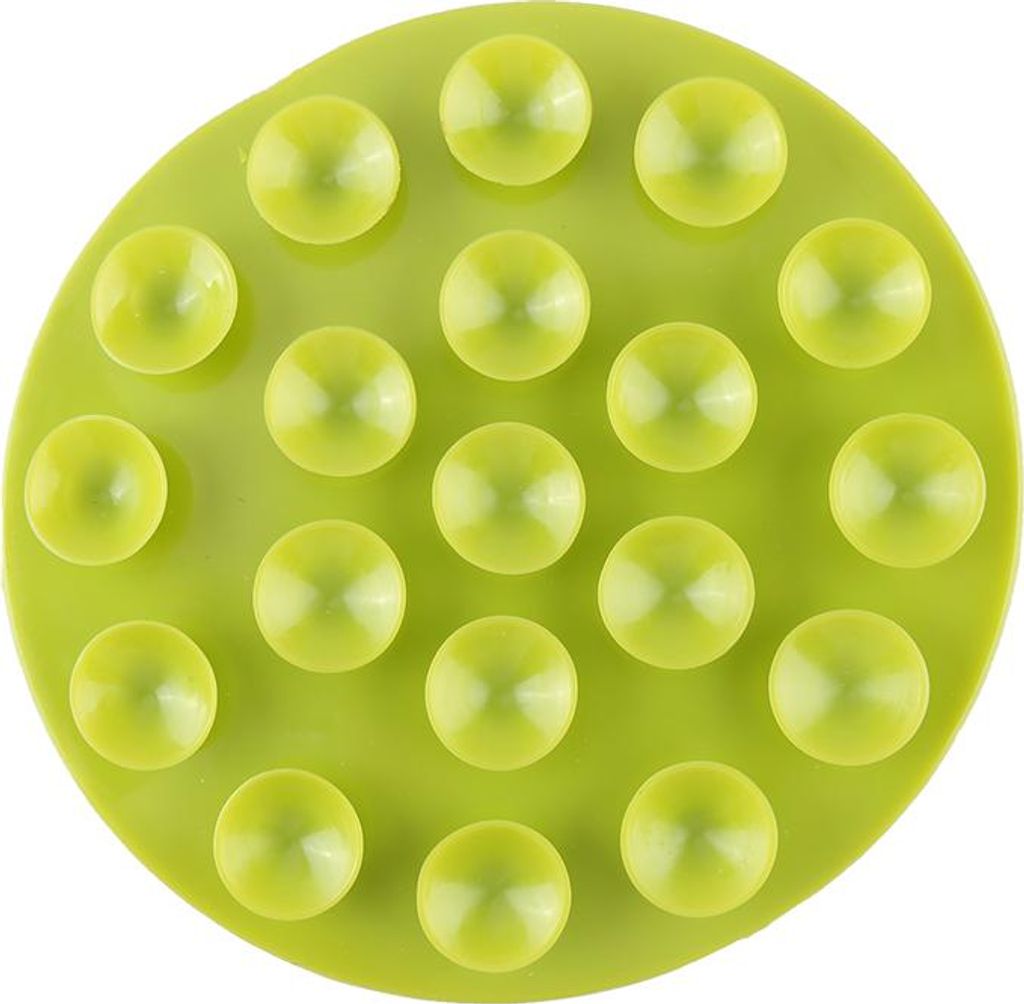 Magische Saugmatte für Babys und Kinder, doppelseitige Saugnäpfe, rutschfest, für Teller, Schüssel, Besteck, Tischset (grün)