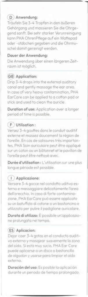 PHA Gocce Auricolari 100ml | Soluzione Detergente per Cani e Gatti - 10