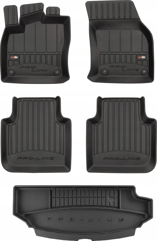 Offerta Set Tappetini Gomma 3D Skoda Kodiaq dal 2016 | Prezzo Promo