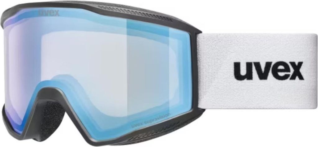 Uvex Blast Fm Skibrille Schwarz Supravision Yellow-Clear/CAT1 Herren,Damen Schwarz Supravision Yellow-Clear/CAT1