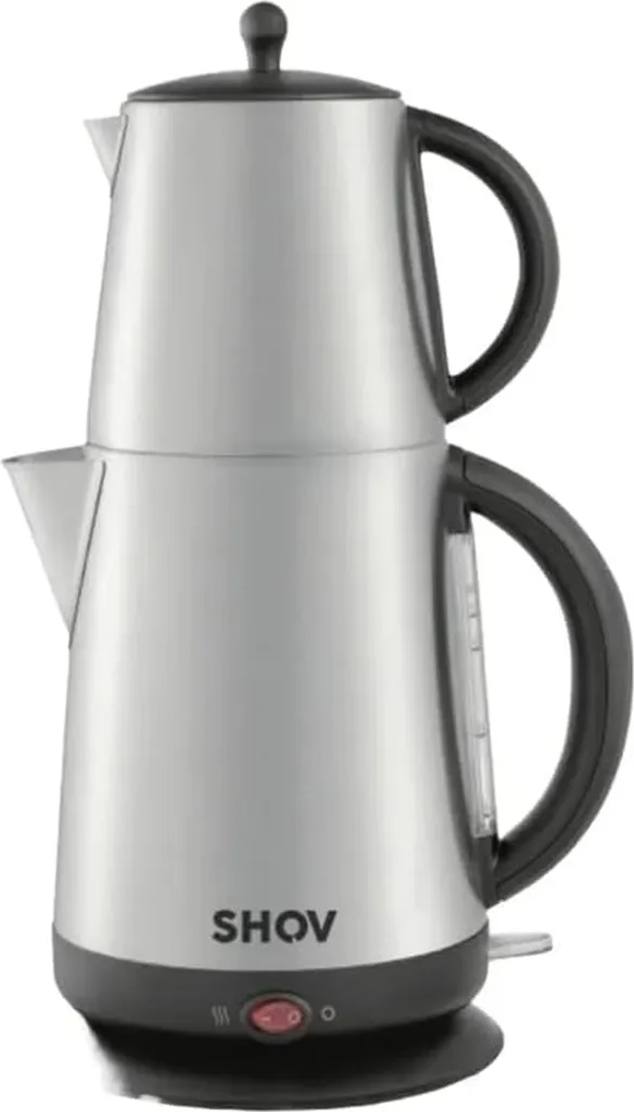 Théière électrique inox 1,7L sans BPA pour une infusion pure de 1L