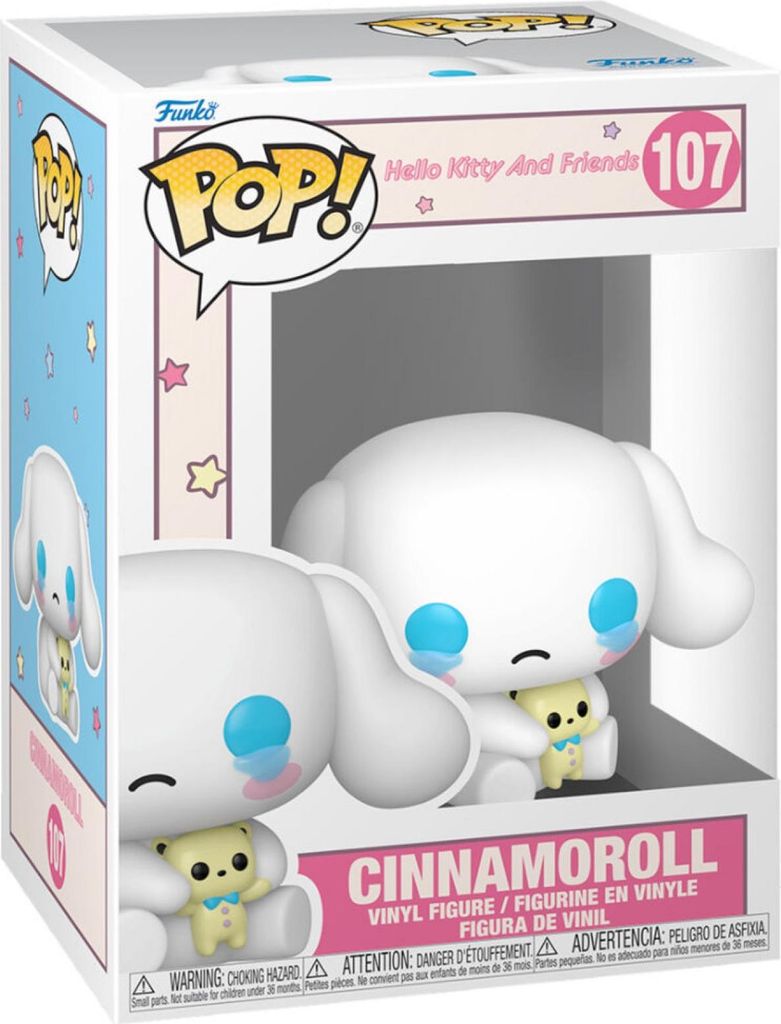 Funko POP Hello Kitty 107 Cinnamoroll Figurka Zdjęcie produktu 