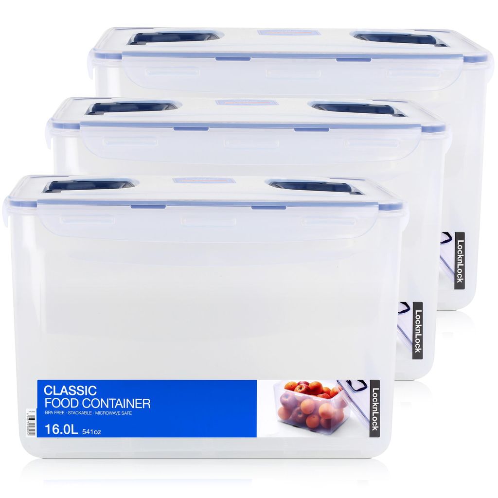 LocknLock Classic HPL890 Frischhaltedose 16L - Luft & Produktbild 
