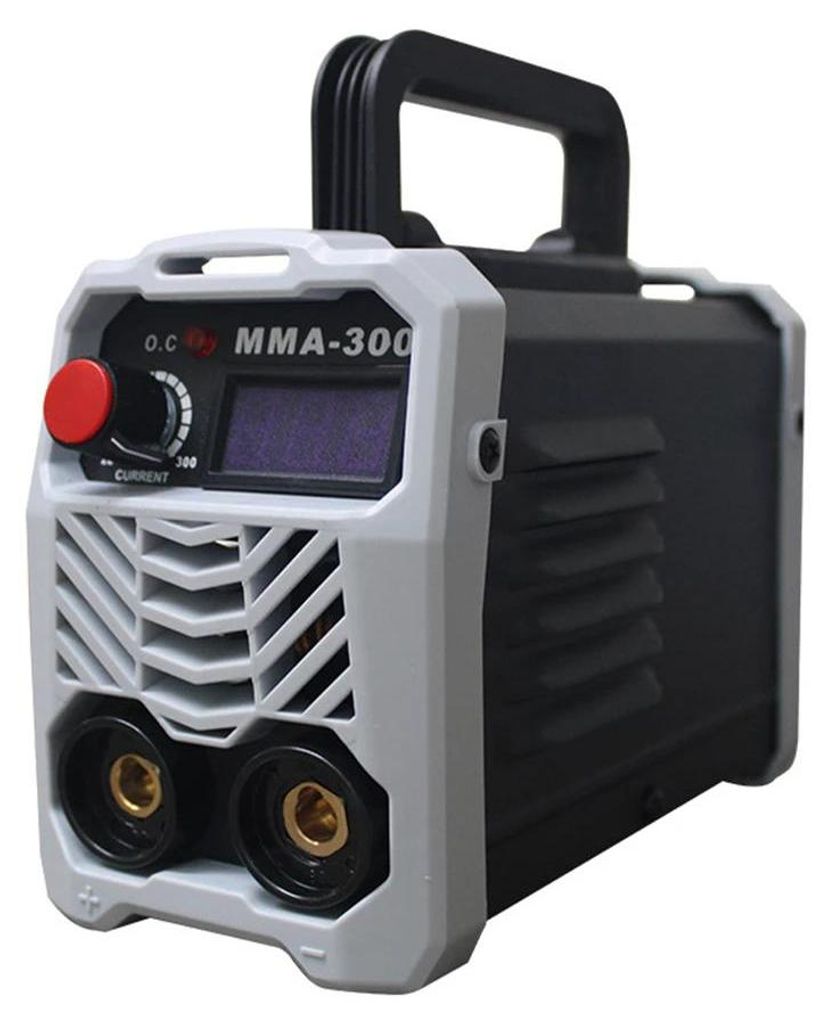 MMA Elektrodenschweißgerät - MMA-300 - 3,8 kW - 20–300 A Stufenlos Einstellbar - EU-Stecker - Mit Elektrodenhalter & Maske
