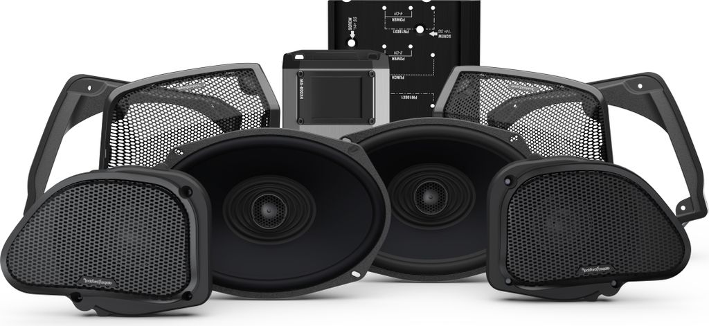 ROCKFORD FOSGATE 16,5 cm Koax Lautsprecher Hifi Set HD9813RG-STG3
