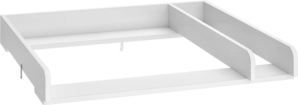 Plan à langer blanc 80x76cm avec division pratique pour soins de bébé