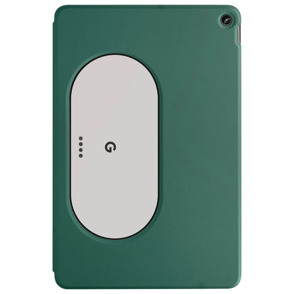 Flip Cover Google Pixel Tablet Verde Scuro - Standcase Professionale - 5
