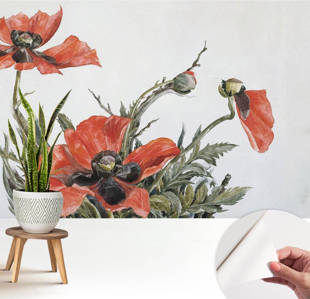 Fototapete selbstklebend - 208x146 cm - Tapete - Wandtapete - Wandbilder - Klebefolie - Dekofolie - Tapete Folie - Wand - Dekoration - Wohnzimmer -...
