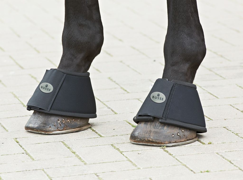 Busse Hufglocken SOFT schwarz, Busse_17_Groessen:XL Produktbild 