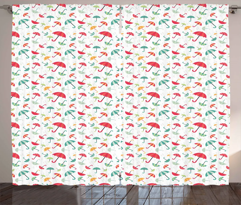 Tende Colorate ABAKUHAUS 280x245 - Facile Manutenzione e Stile Pois - 1