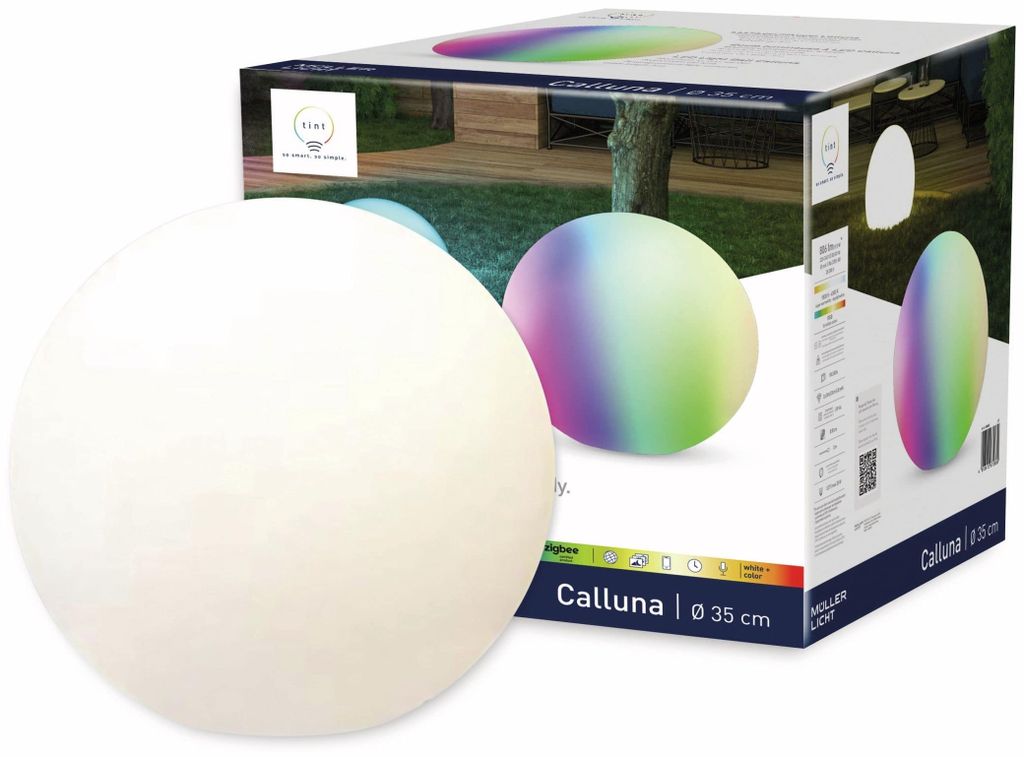Müller-Licht 404042, Beleuchtung im Boden, Grau, II, IP44, Produktbild 