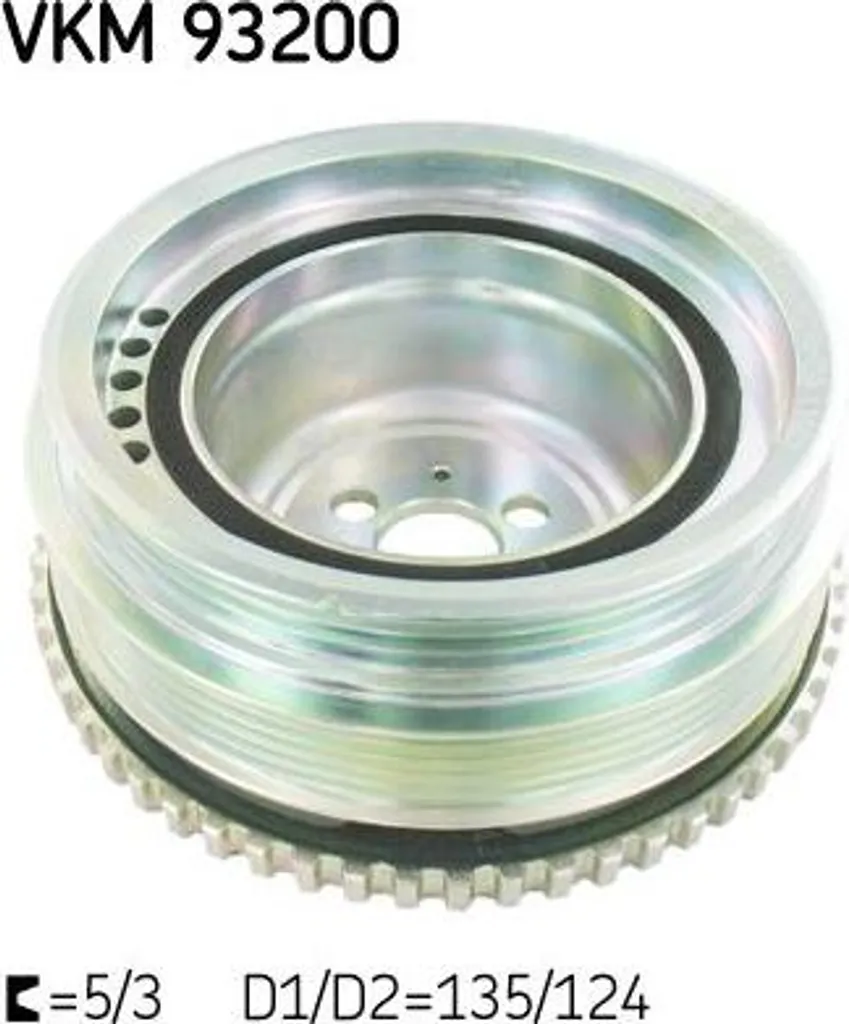 Supprimez les bruits moteur avec la poulie SKF VKM 93200 OE 55181200