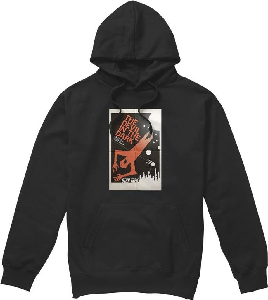 Star Trek - "The Original Series Episode 25" Kapuzenpullover für Herren TV7660 (S) (Schwarz)