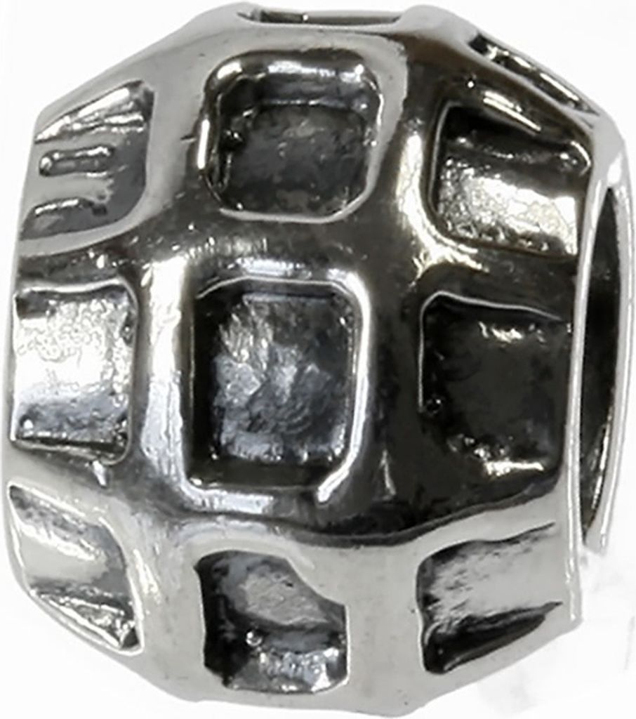 CarloBiagi Bead Charm Schmuck Element Design Gitter 925 Echt Silber BBS061