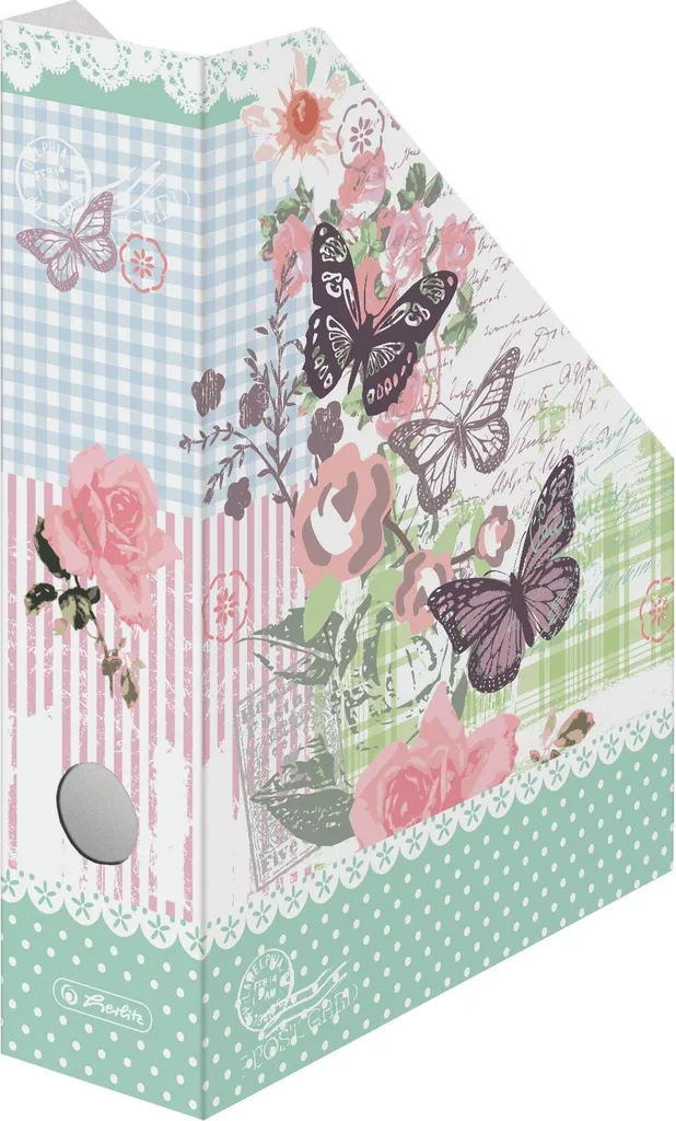 Rangement bureau A4 Ladylike Butterfly pour organiser vos magazines Herlitz