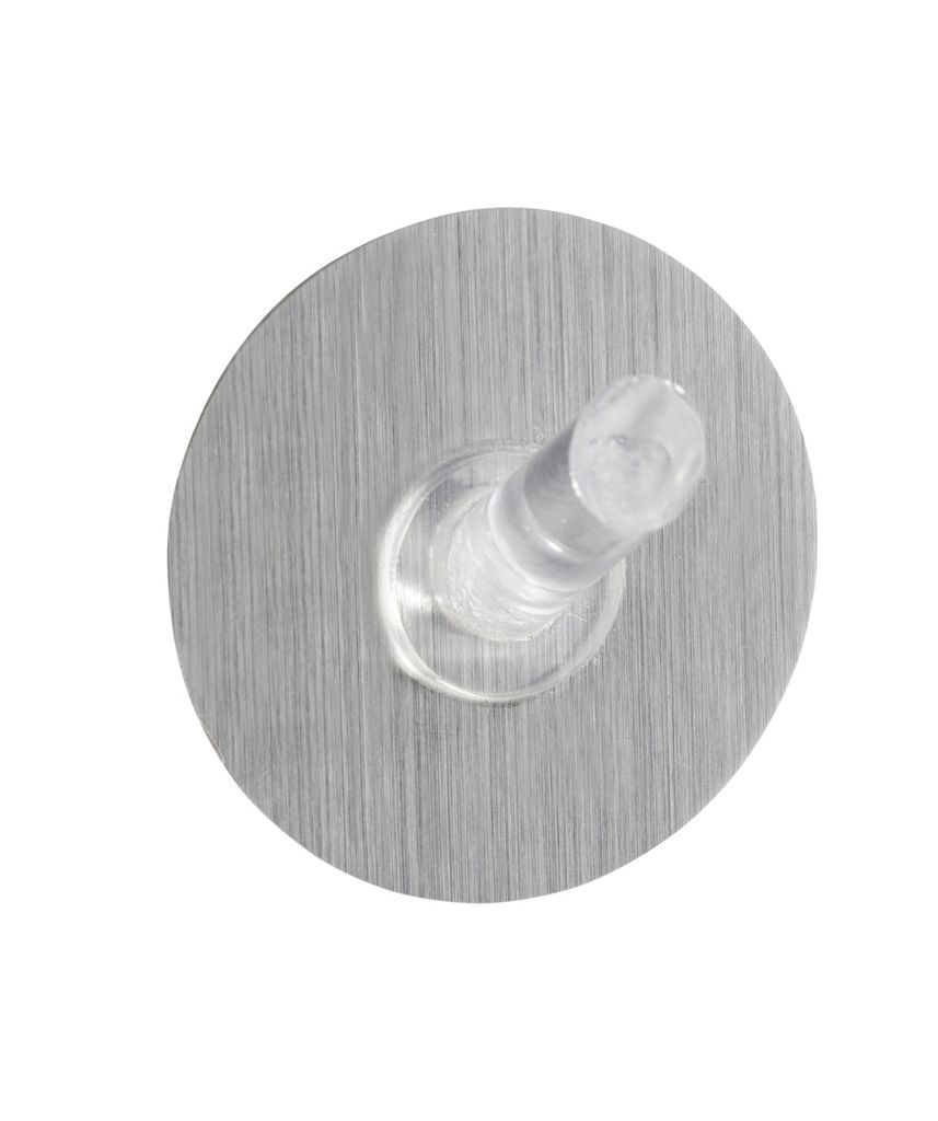 Static-Loc® Haken Mittelgroß Edelstahloptik Produktbild 