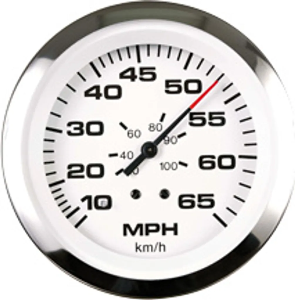 Speedomètre marin 0-50 Mph Allpa Lido Pro pour bateau avec tube Pitot