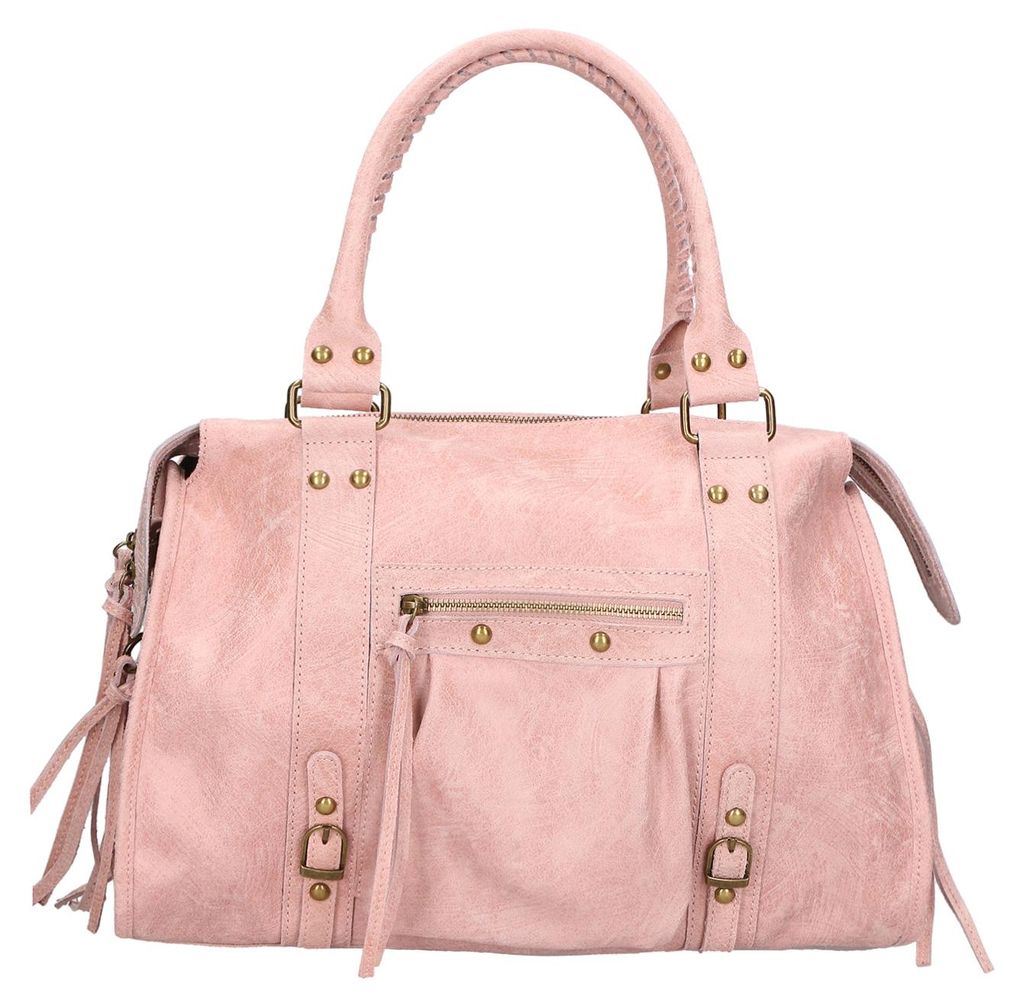 Sac bandoulière pour femmes, en daim imprimé, avec Image du produit 