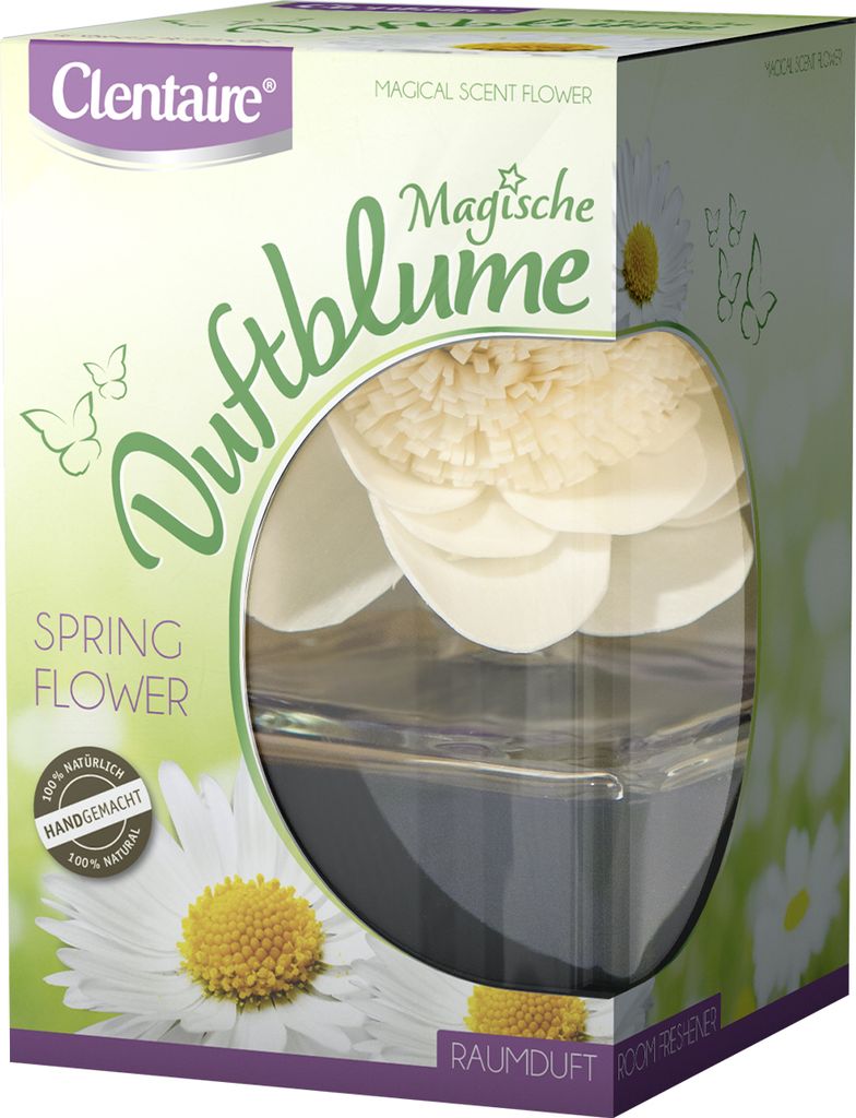 CLENTAIRE Raumduft Blume Spring Flower 75ml GL  | Stk Produktbild 
