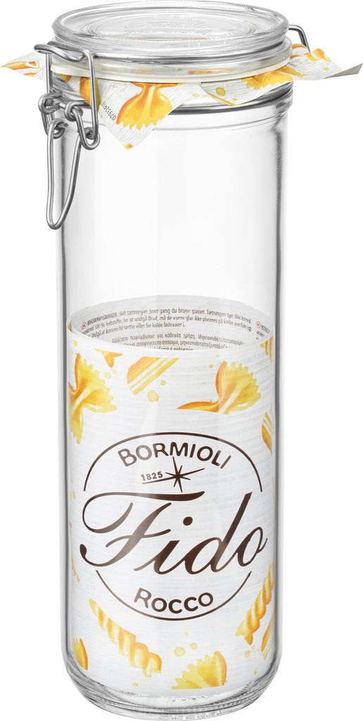 Bormioli Rocco draadbeugelglazen Fido 560 ml (6 stuks, glazen incl. rubber, inmaakglazen, dessertglazen, jampotten) 4309 Bormioli Rocco draadbeugelglazen Fido 560 ml (6 stuks, glazen incl. rubber, inmaakglazen, dessertglazen, jampotten) 4309