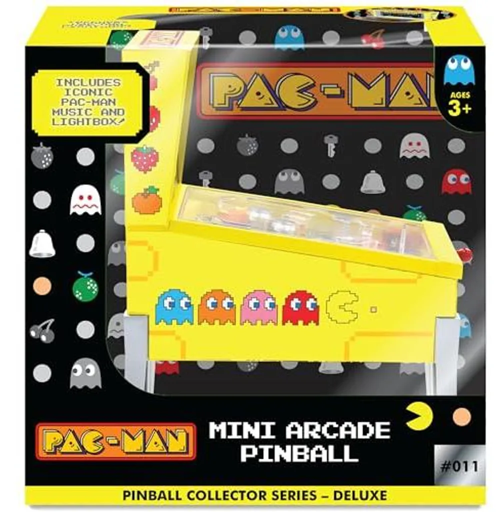 Mini-flipper d'arcade Pac-Man Merchant Ambassador rétro