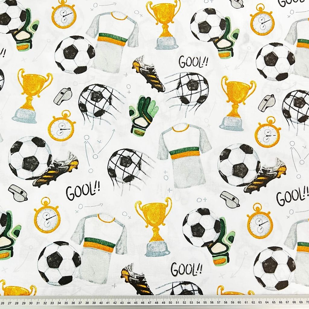 Baumwolle 100% Fußball Meisterpokal Produktbild 