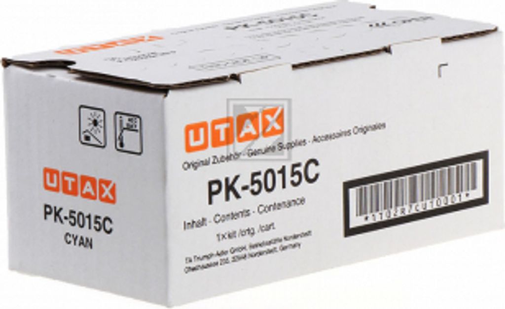 1T02R7CUT0 UTAX PK5015C P-C Toner cyan Produktbild 