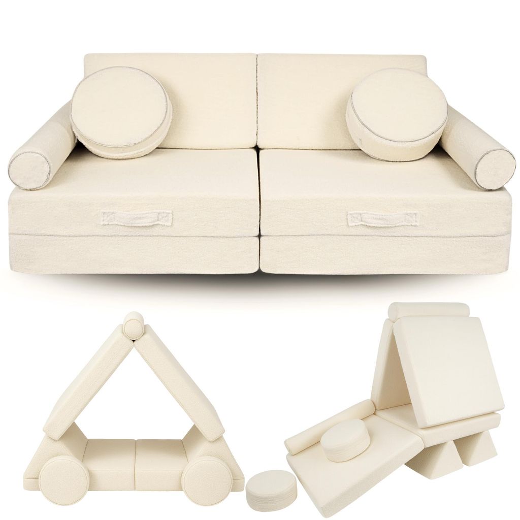 Flumi Spielsofa für Kinder, 10-teilig – modulare Produktbild 