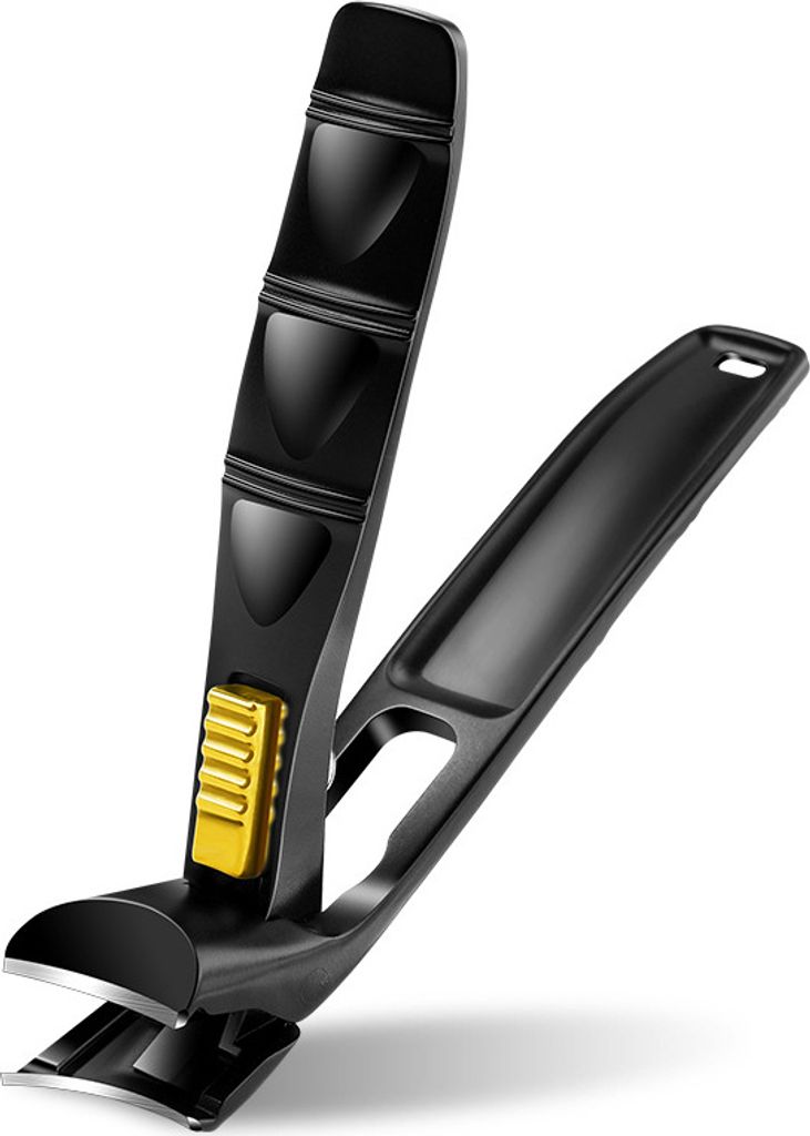 INF Nagelknipser mit gebogenem Design und breiter Backenöffnung
