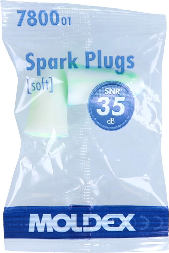 MOLDEX Spark Plugs soft Gehörschutzstöpsel, 2 St Produktbild 