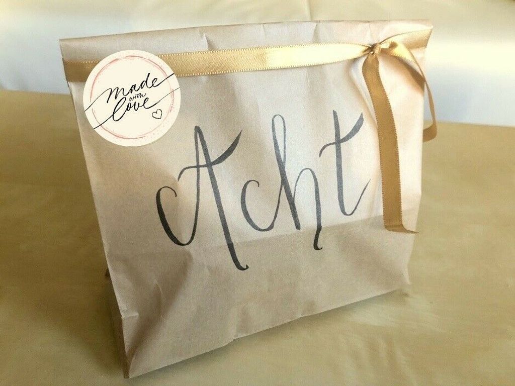 48x hochwertige Etiketten "Made with Love" rund hohe Produktbild 2