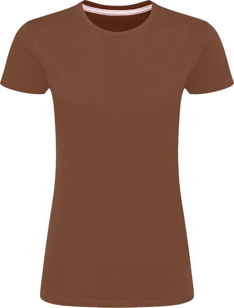 SG Damen T-Shirt Perfect Print FK781 (L) (Tiefes Taupe)