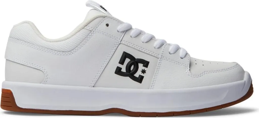 DC Shoes Lynx Zero en Cuir Blanc - Baskets Confortables Semelle Gomme