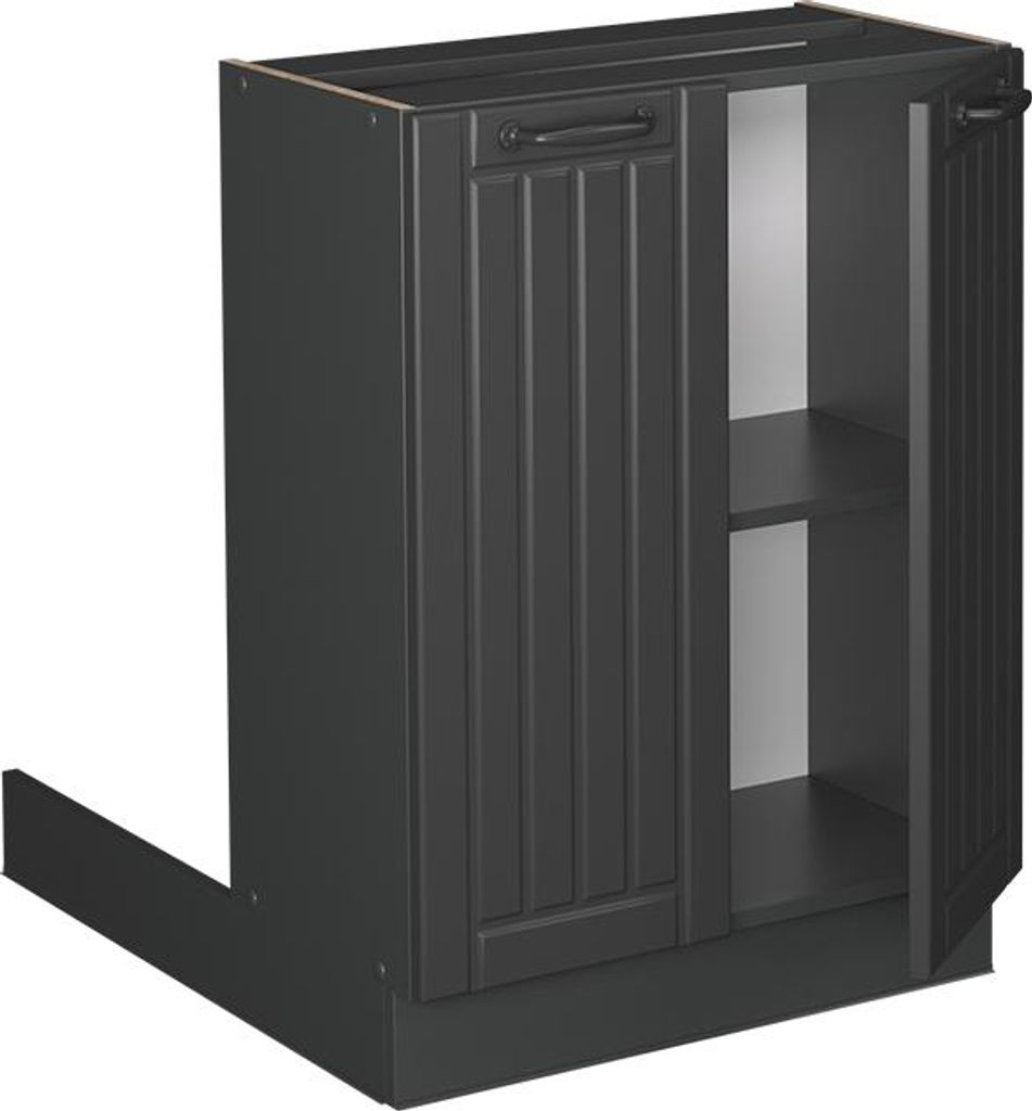 Kücheninsel Vicco Fame-Line Dunkelgrau 60 cm ohne Arbeitsplatte, Model 57115