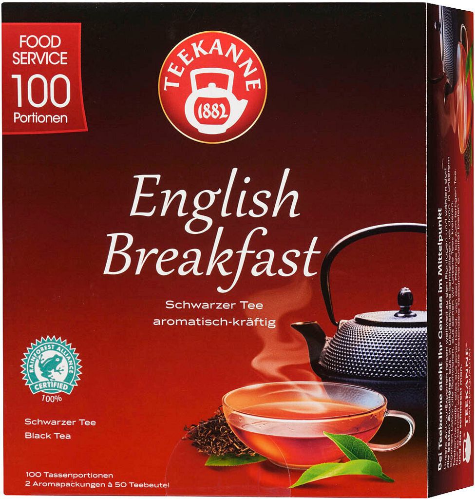 Čajová kanvica English Breakfast silný čierny čaj 100 Obrázok produktu 