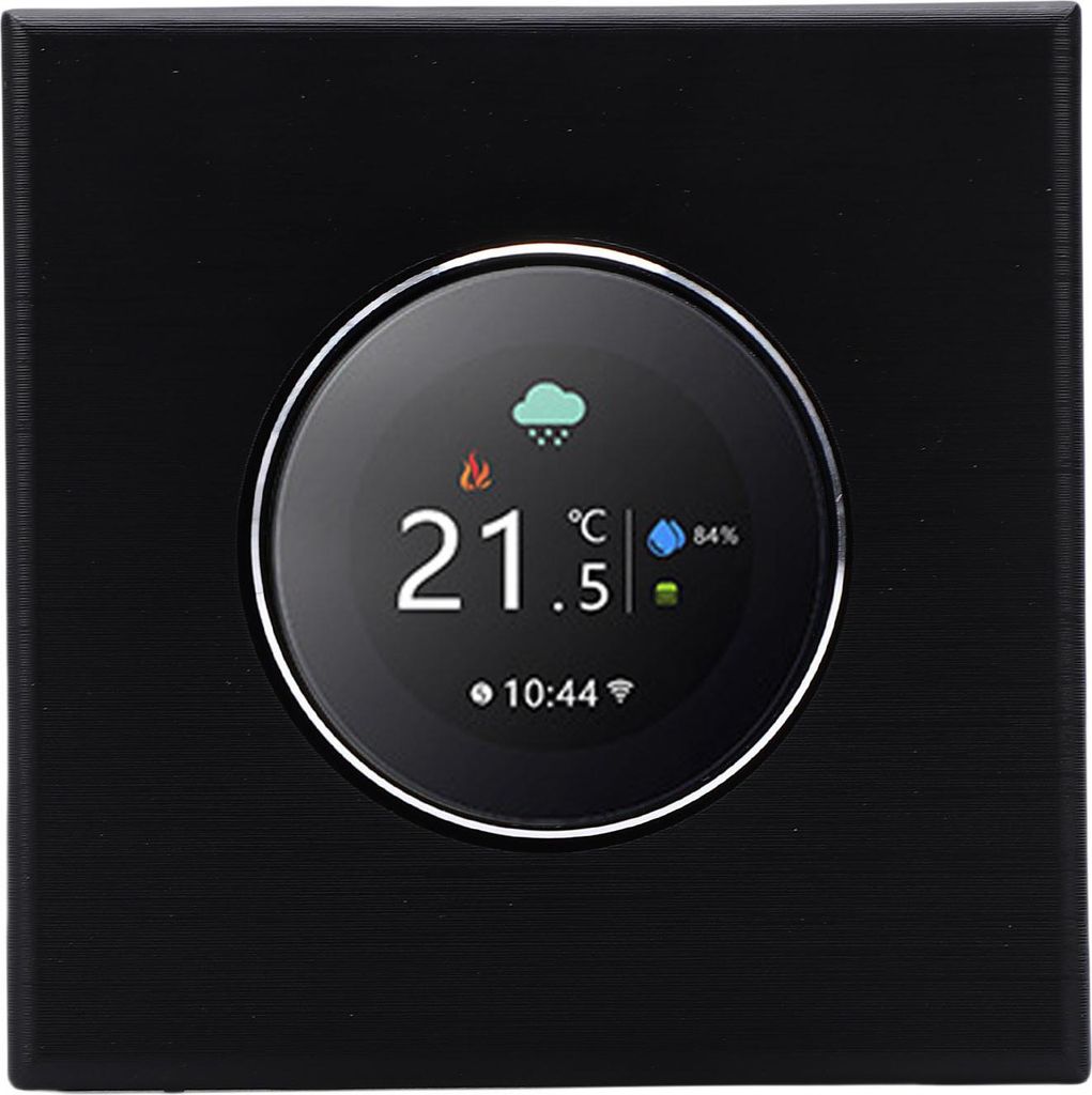 Smart Knob Thermostat Farbdisplay Präzise Temperaturregelung Wasser Fußbodenheizung Controller für Haus