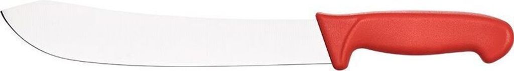 Blockmesser Premium, HACCP, Griff rot, Edelstahlklinge 25 Produktbild 