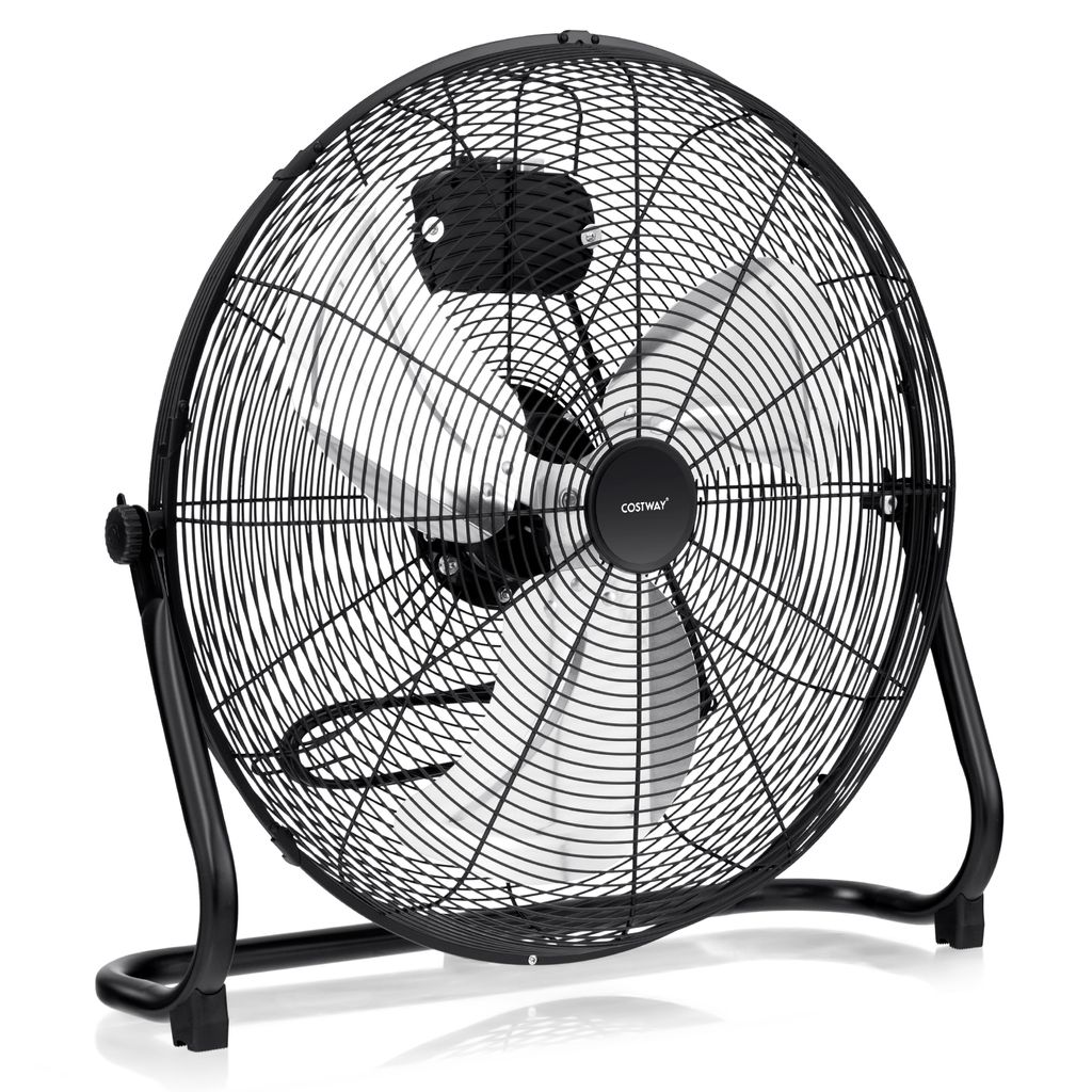 COSTWAY Bodenventilator φ51cm, Windmaschine 160W mit 3 Produktbild 