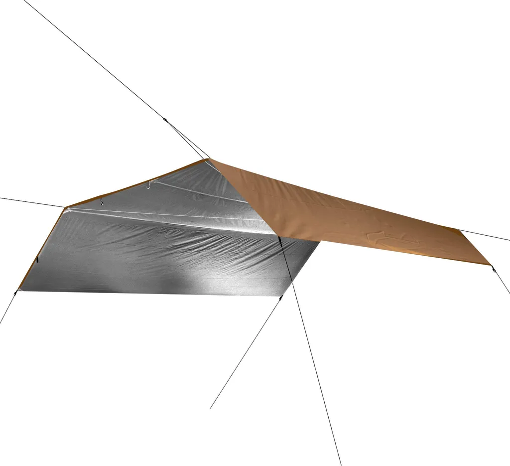 Tarp Isothermique TigerWood Hunter 4,5m x 4,5m Grande Bâche Réfléchissante
