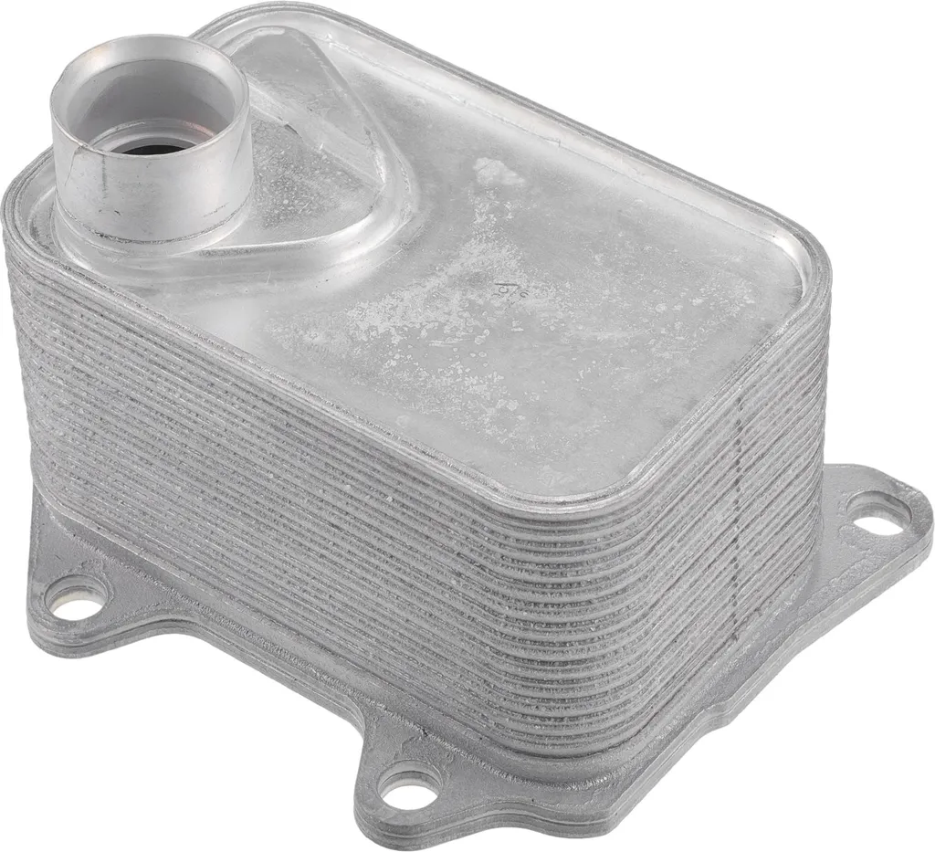 Refroidisseur d'Huile 06L117021C en Aluminium Argenté pour Audi A3 A4 A5