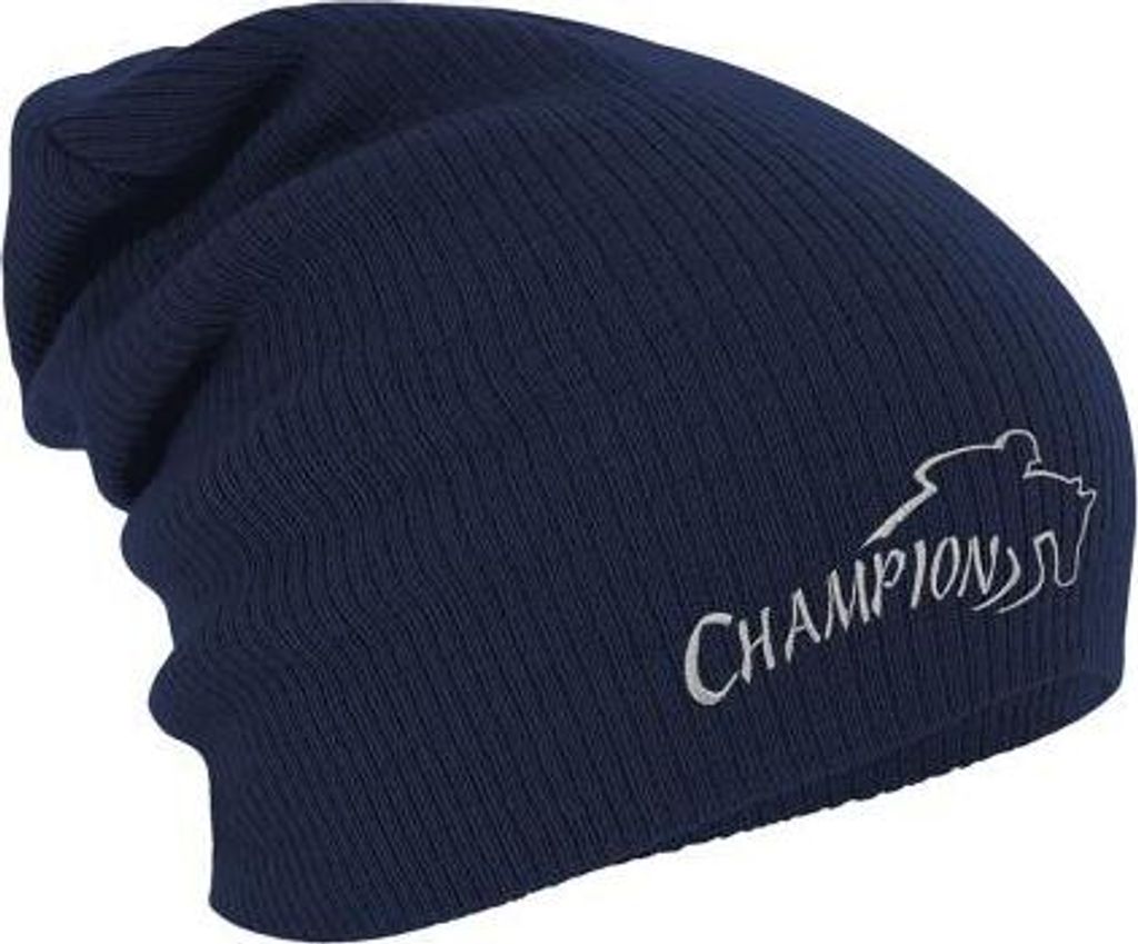 Longbeanie Slouch-Beanie Wintermütze Reitsport Champion 54820 Color - Navy